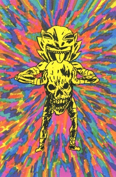 Illustration for article titled Lightning Bolt drummer draws Maggots